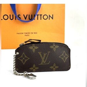 💎Louis Vuitton Rare Vintage First Edition Pochette Cles Key Pouch